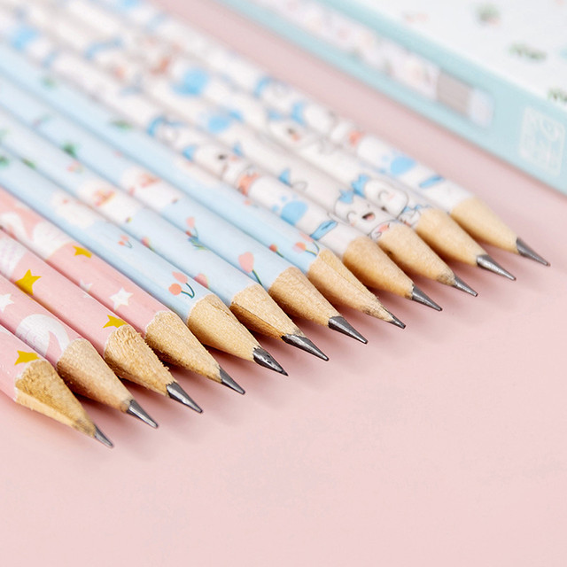 8Sets Graphite Anime Pencil HB Kawaii Sketch Drawing Pencils for Kids 2023  School Art Supplies Student Stationery Writing Pencil - AliExpress